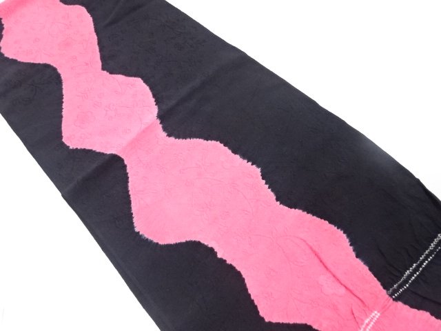 未使用品　正絹　絞り　帯揚げ